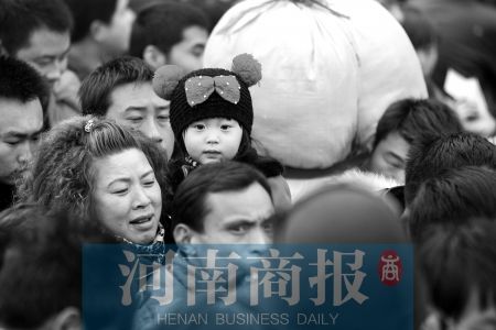 春运郑州送客1221万余人 本周火车站每天增开临客