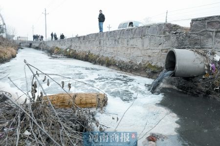 唐岗水库污染问题调查 黑水打哪来环保局都说不清